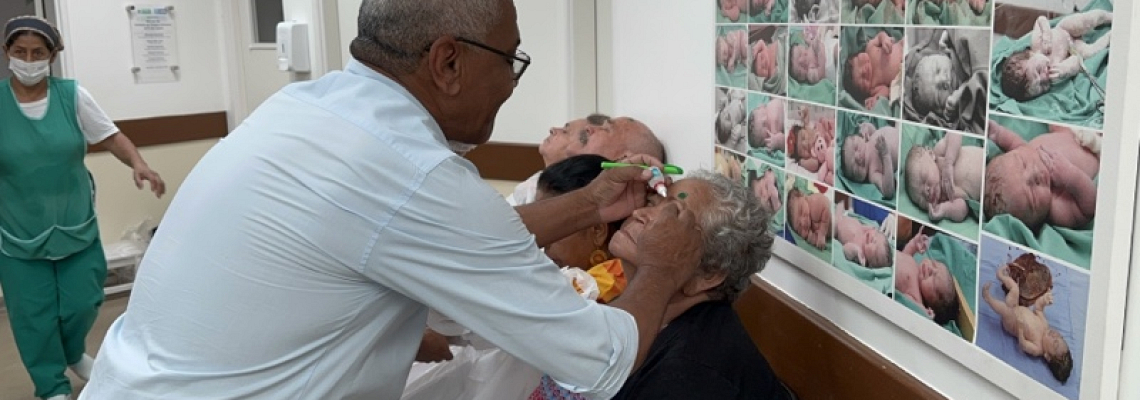 Hospital Regional de Coxim realiza 82 cirurgias de catarata em um dia